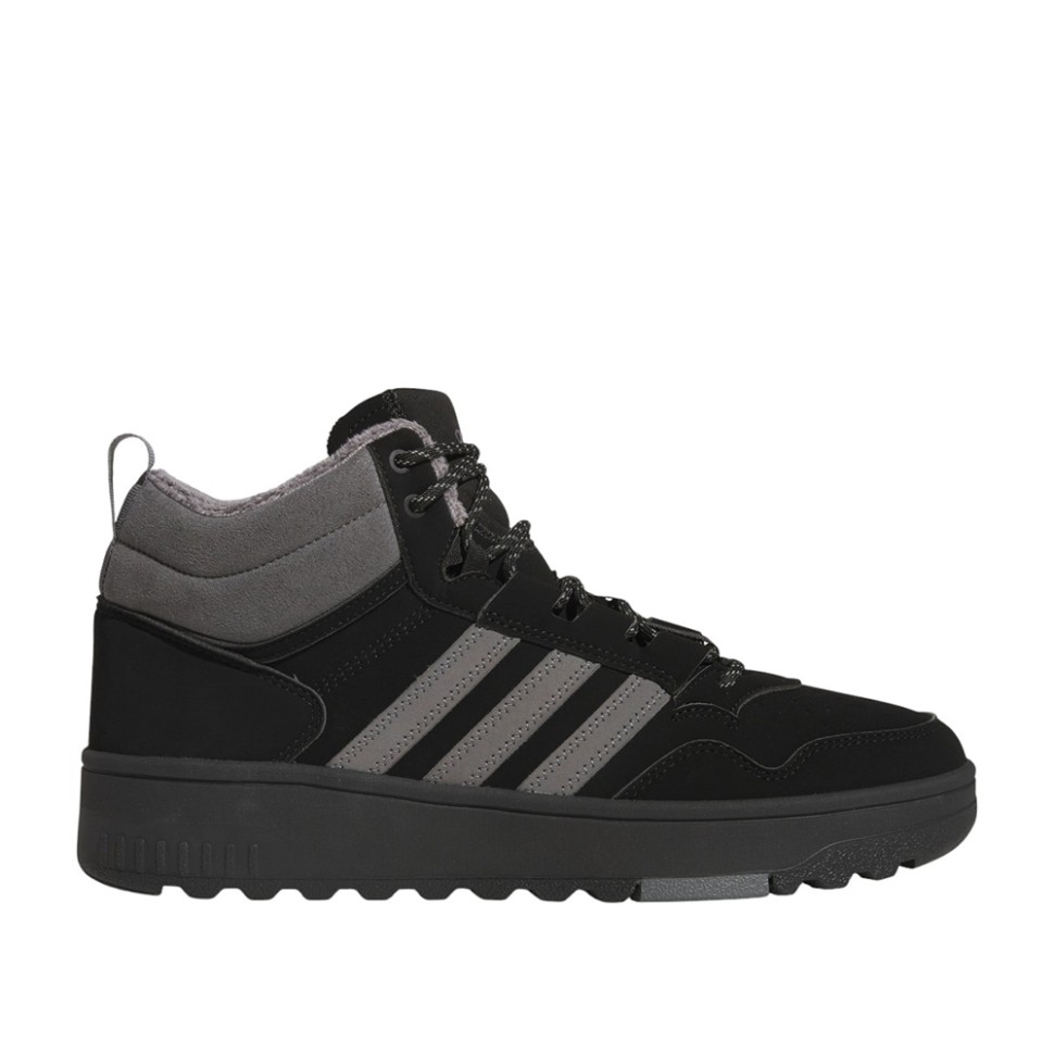 Кроссовки мужские Adidas HOOPS 4.0 MID WINTERIZED черные JQ5361 изображение 1