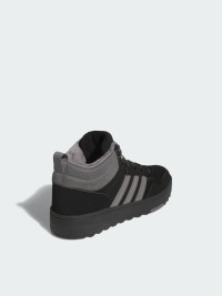 Кроссовки мужские Adidas HOOPS 4.0 MID WINTERIZED черные JQ5361 изображение 5