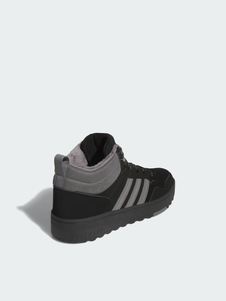 Кроссовки мужские Adidas HOOPS 4.0 MID WINTERIZED черные JQ5361 изображение 5