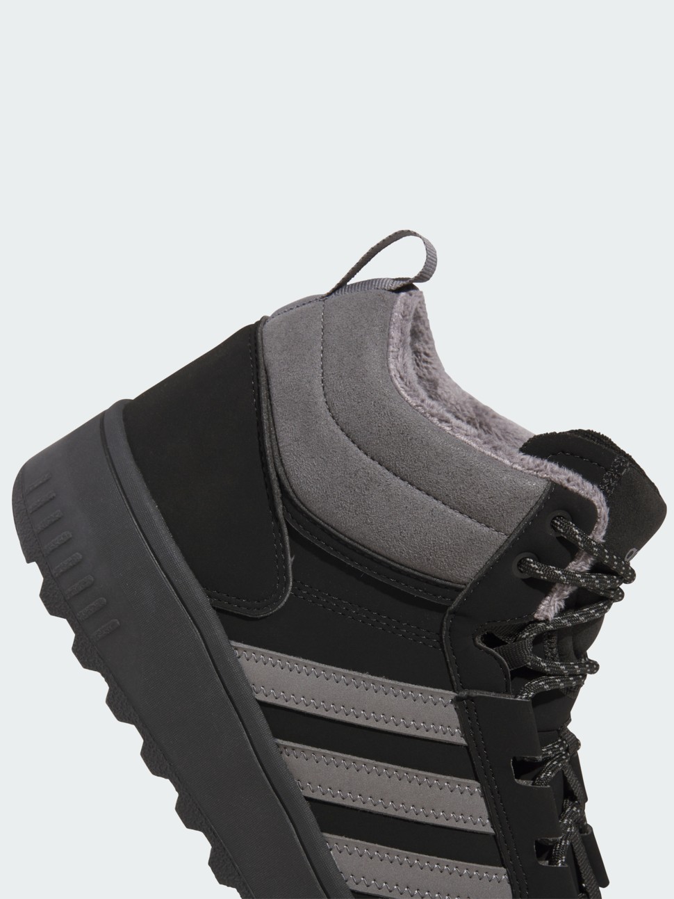 Кроссовки мужские Adidas HOOPS 4.0 MID WINTERIZED черные JQ5361 — фото 7