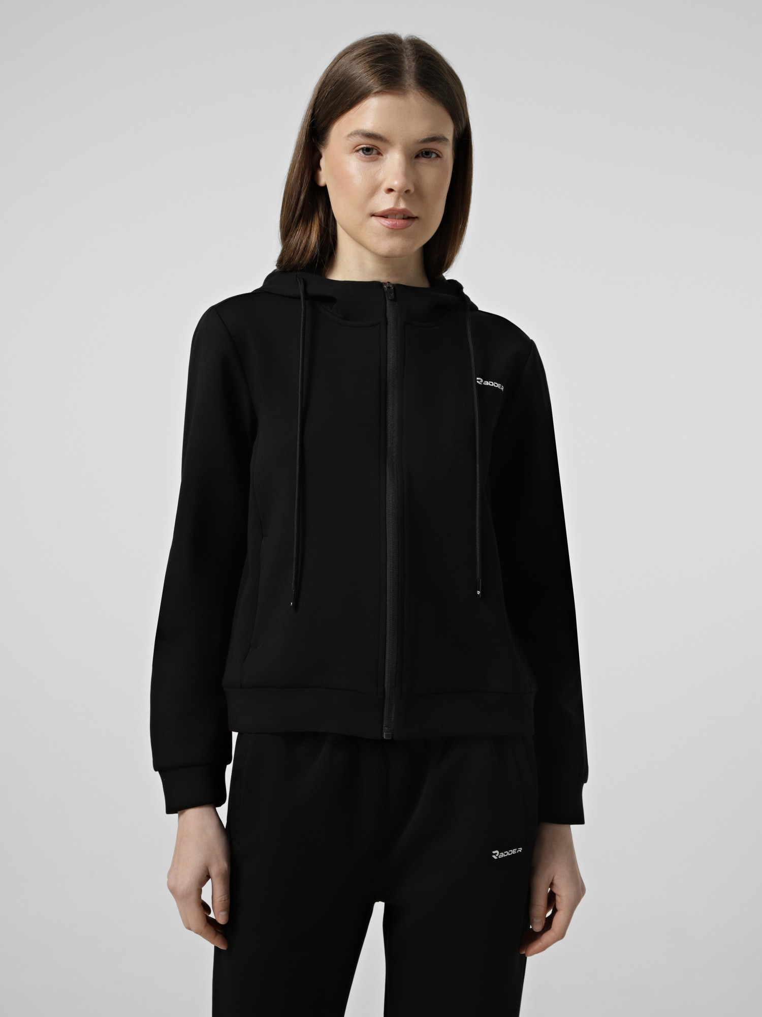 Толстовка женская Radder Myrrh черная 392606-010 изображение 2