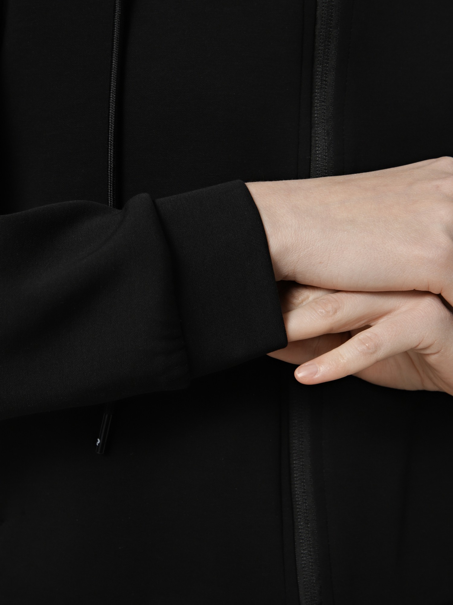 Толстовка женская Radder Myrrh черная 392606-010 изображение 4