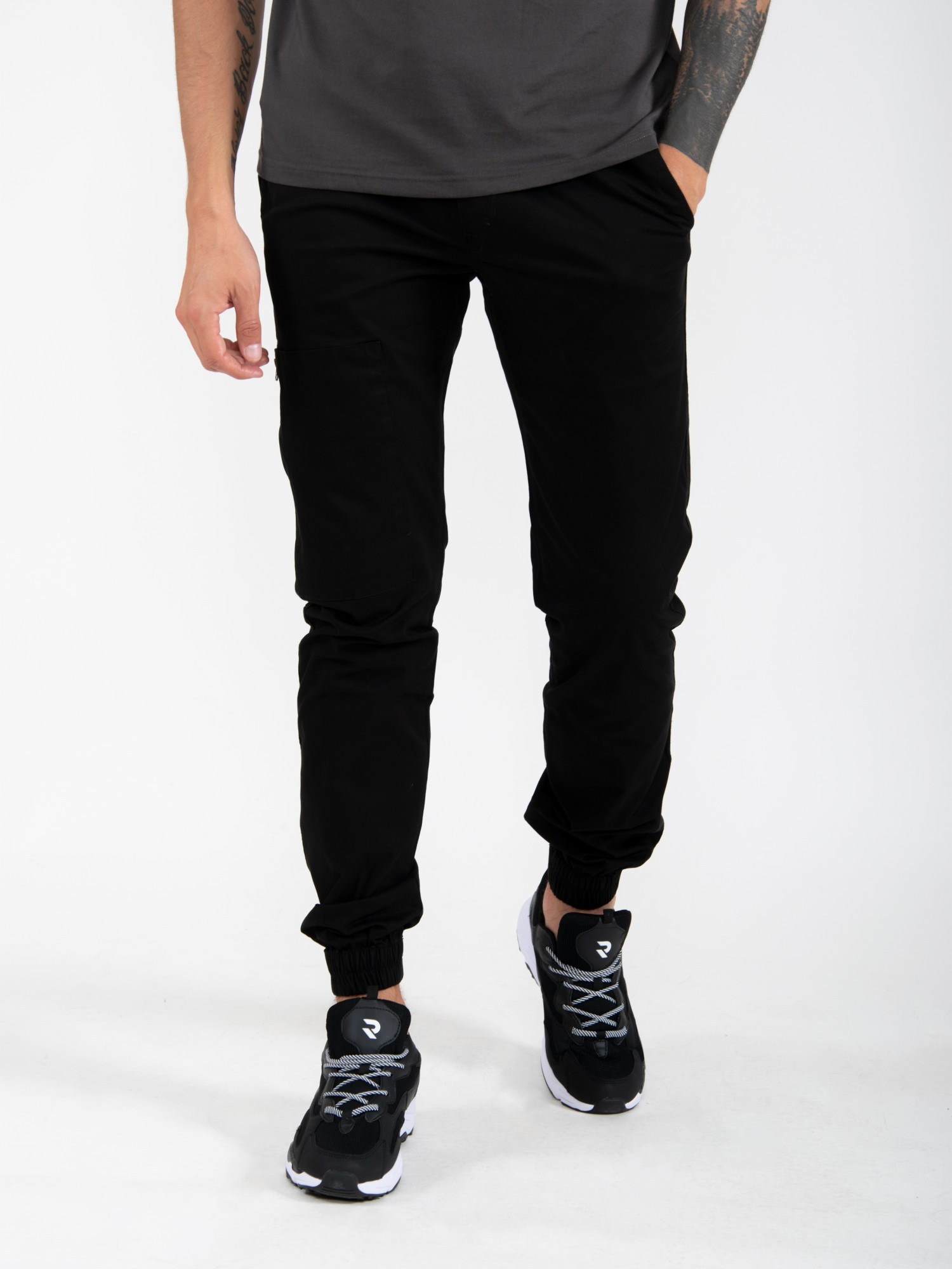 Штани чоловічі Radder Kang чорні 382105-010 изображение 3