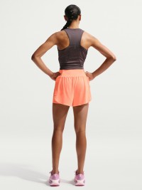 Шорти жіночі Nike W NK TEMPO FLW MSH DF 2N1 SHRT помаранчеві IF7518-852 изображение 3