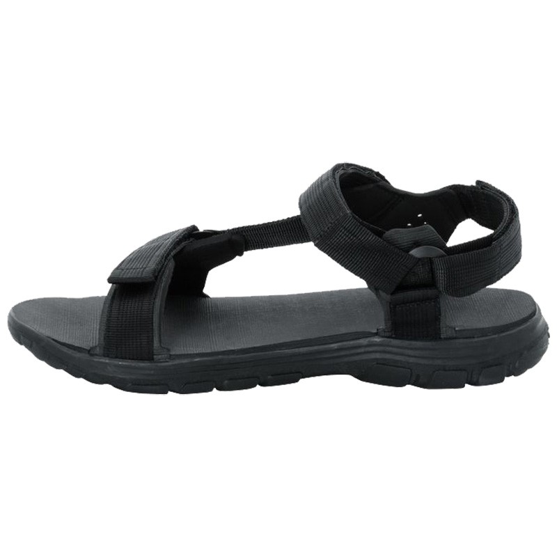 Сандалии мужские Jack Wolfskin SEVEN SEAS 2 SANDAL M черные 4026651-6350 — фото 4