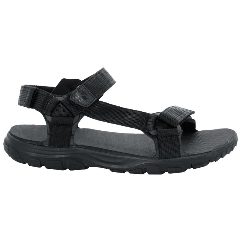 Сандалии мужские Jack Wolfskin SEVEN SEAS 2 SANDAL M черные 4026651-6350 — фото 1