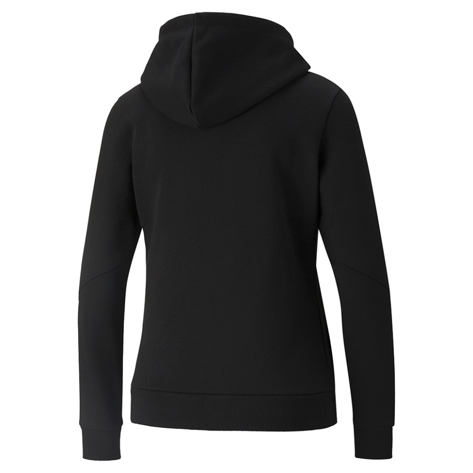 Толстовка женская Puma Puma Power Full-Zip Hoodie черная 58953701 изображение 2
