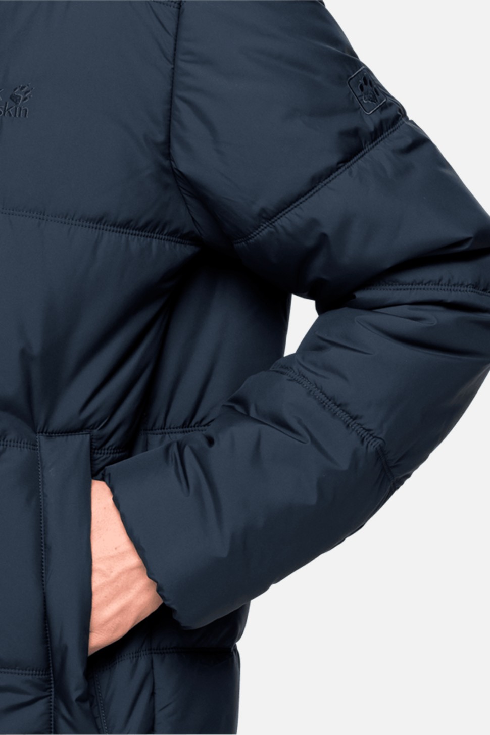Куртка чоловіча Jack Wolfskin North York Jacket M темно-синя 1206381-1010 — фото 4