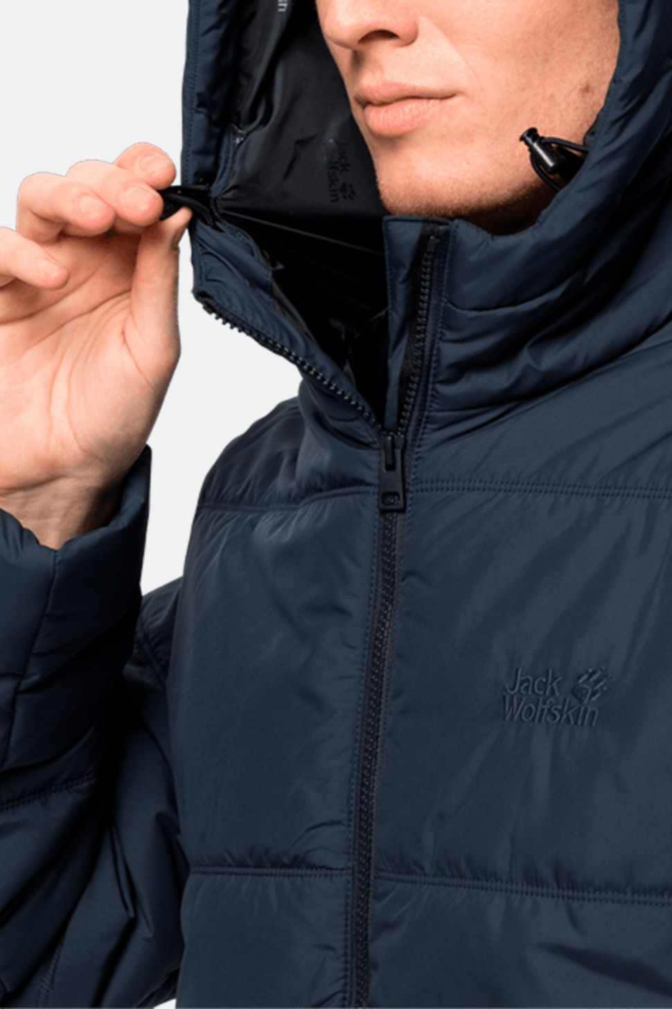 Куртка чоловіча Jack Wolfskin North York Jacket M темно-синя 1206381-1010 — фото 5
