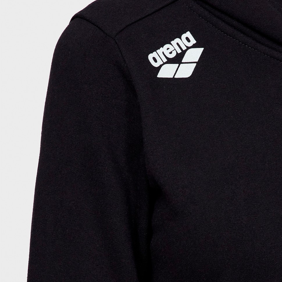 Толстовка жіноча Arena W Te Hooded F/Z Jacket чорна 003849-500  — фото 3