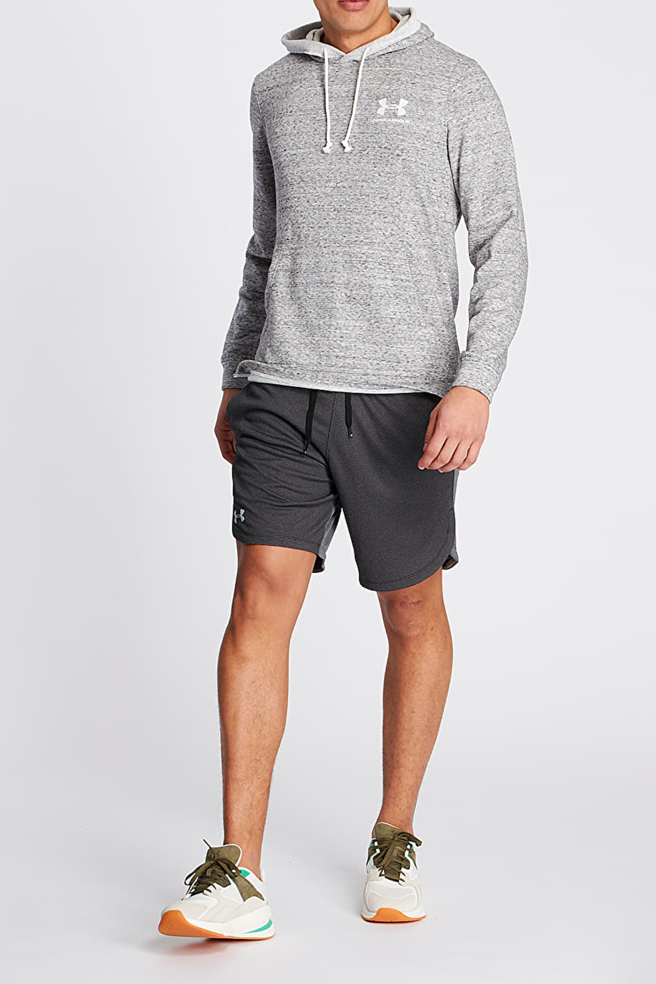 Шорты мужские Under Armour Ua Knit Training Shorts черные 1351641-001 изображение 4