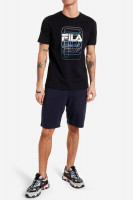 Футболка мужская FILA T-shirt черная 113359-99 изображение 4