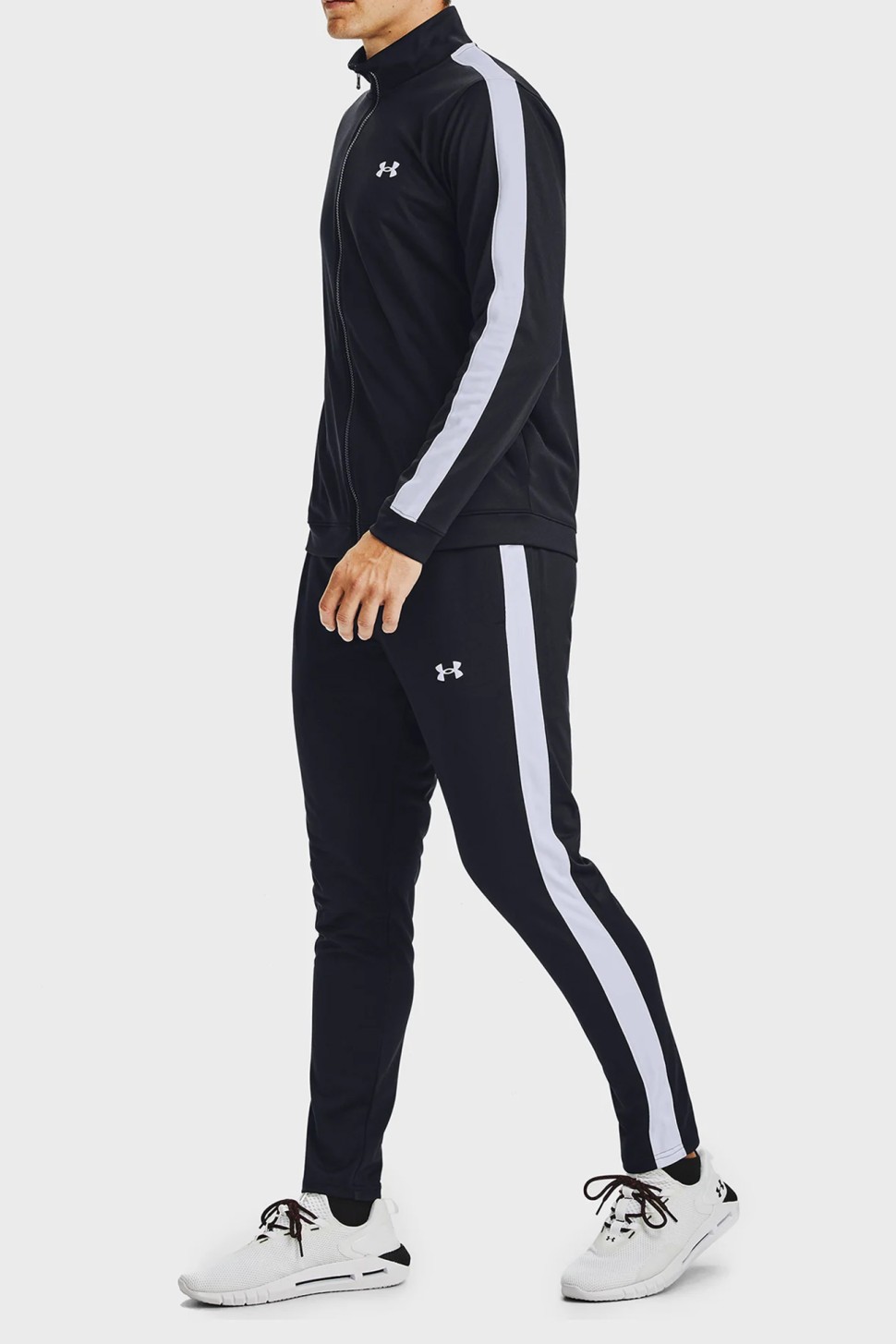 Костюм чоловічий Under Armour UA Knit Track Suit чорний 1357139-001 — фото 2