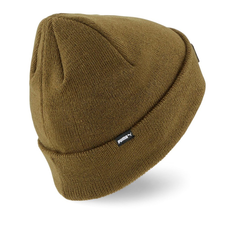 Шапка Puma PUMA Classic Cuff Beanie хакі 02343408 — фото 2
