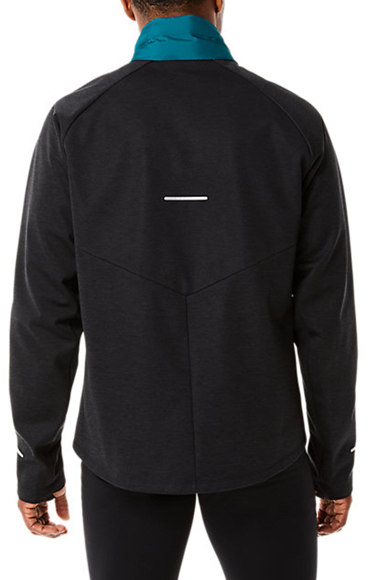 Куртка мужская Asics Winter Run Jacket черная 2011C397-300 изображение 3