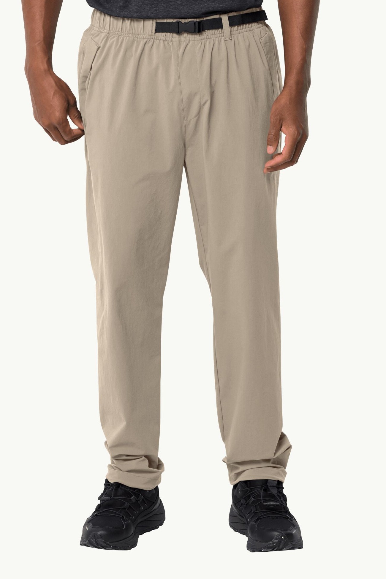 Брюки мужские Jack Wolfskin ZEILWEG PANTS бежевые 1507901-5154 изображение 2