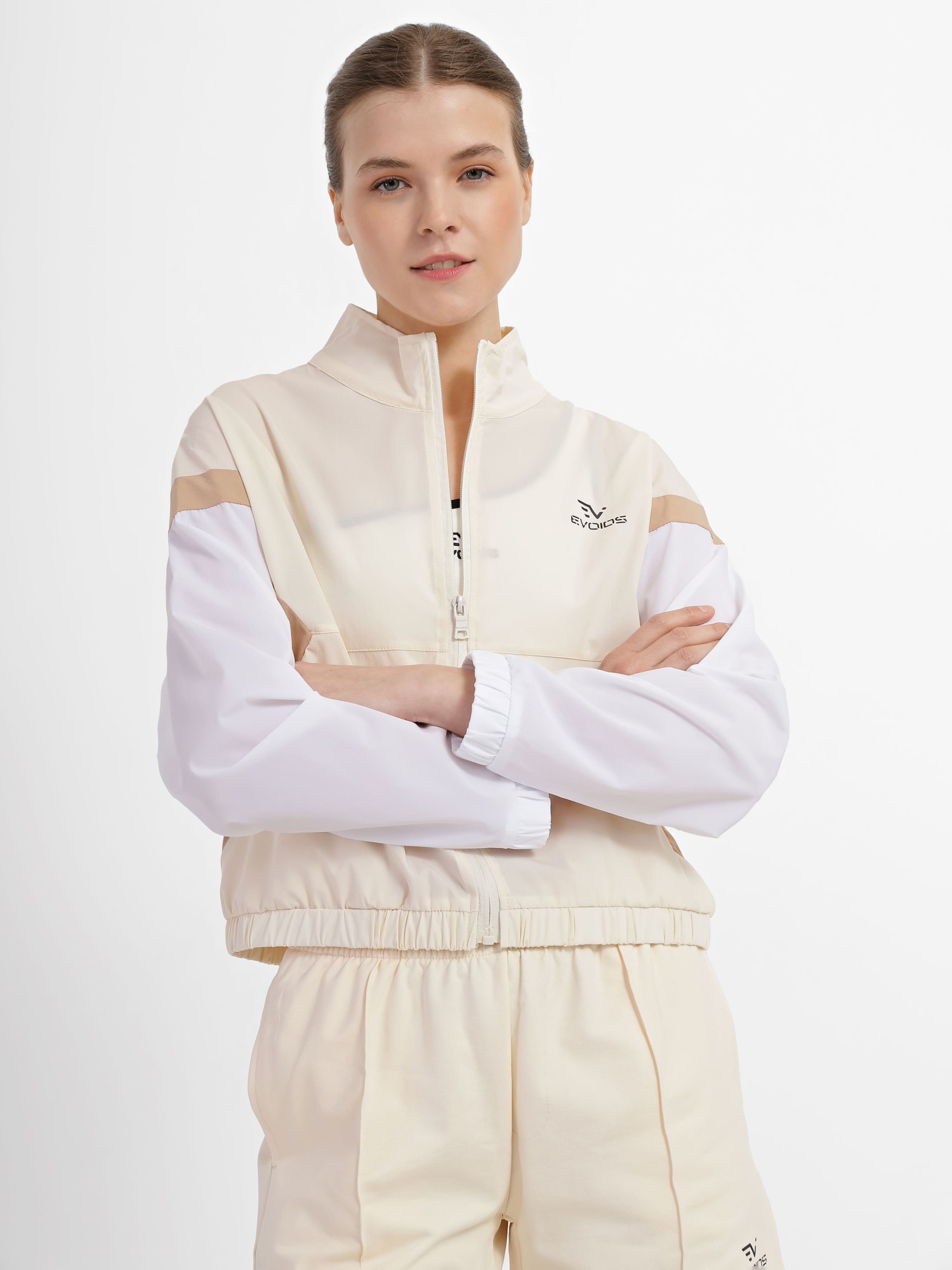 Вітрівка жіноча Evoids Lakota бежева 552340-125 изображение 3