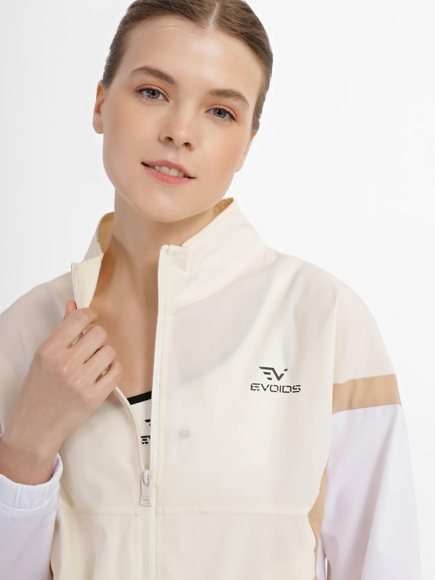 Вітрівка жіноча Evoids Lakota бежева 552340-125 изображение 4