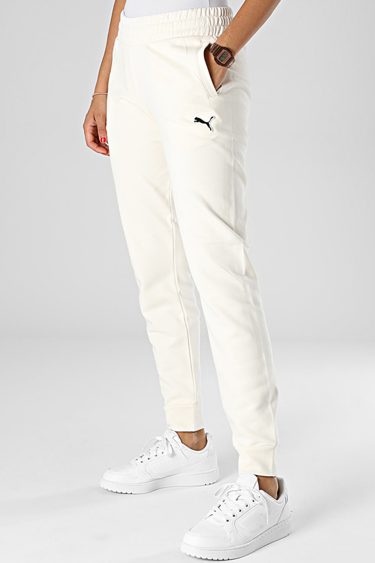 Брюки женские Puma BETTER ESSENTIALS Pants cl FL молочные 67680599 изображение 2