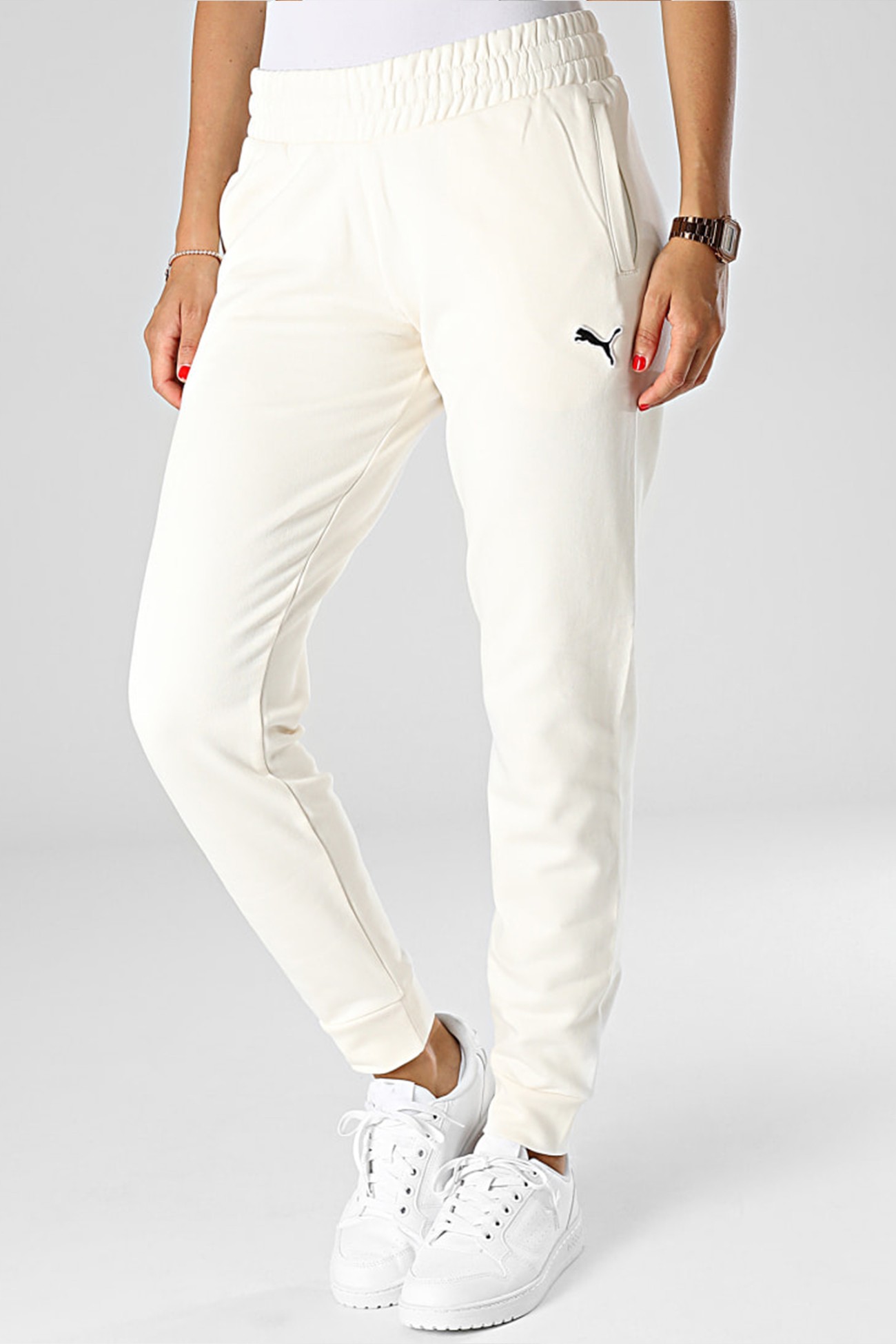 Брюки женские Puma BETTER ESSENTIALS Pants cl FL молочные 67680599 изображение 3