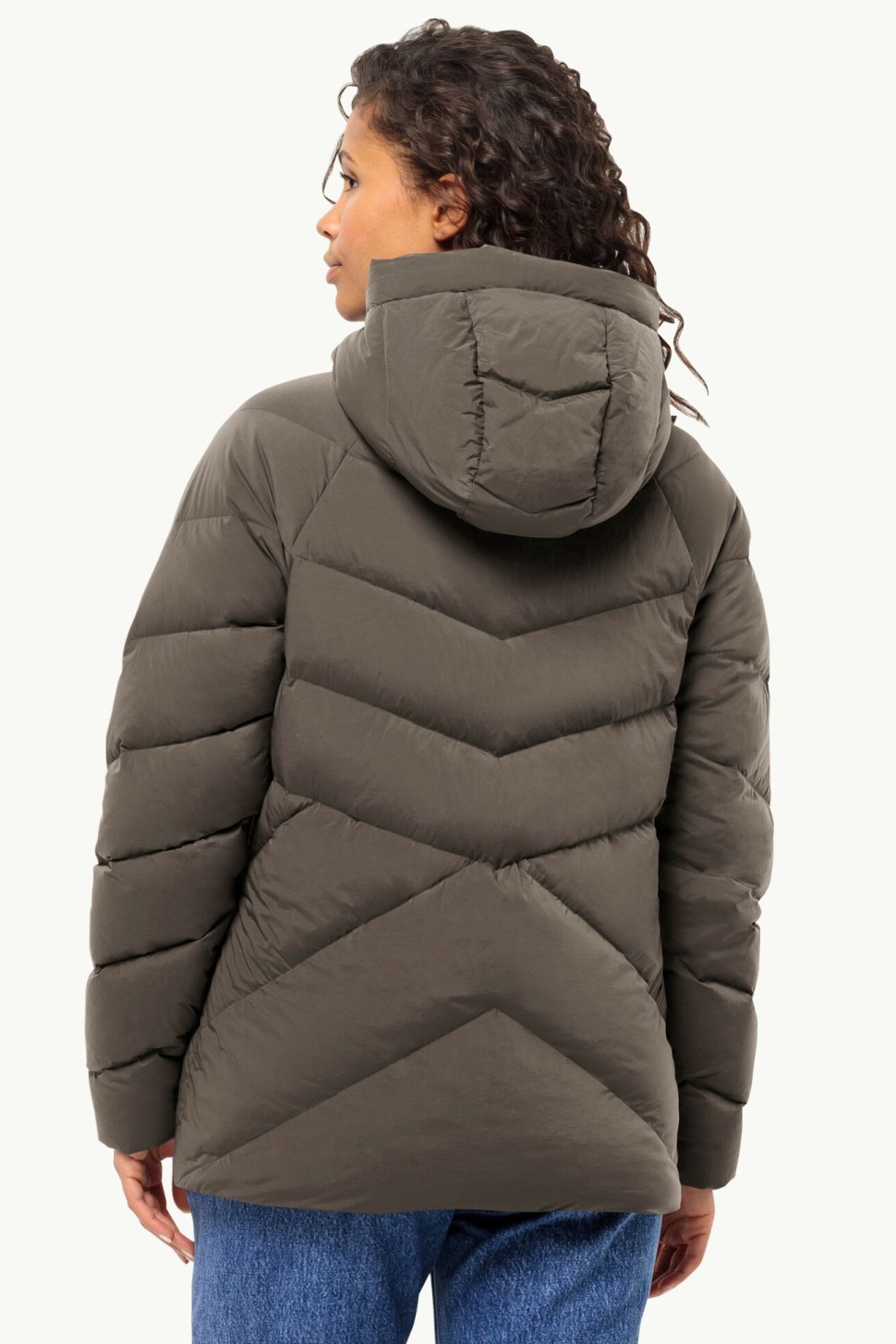 Куртка жіноча Jack Wolfskin MARIENPLATZ JKT W коричнева 1207611-5719 — фото 3