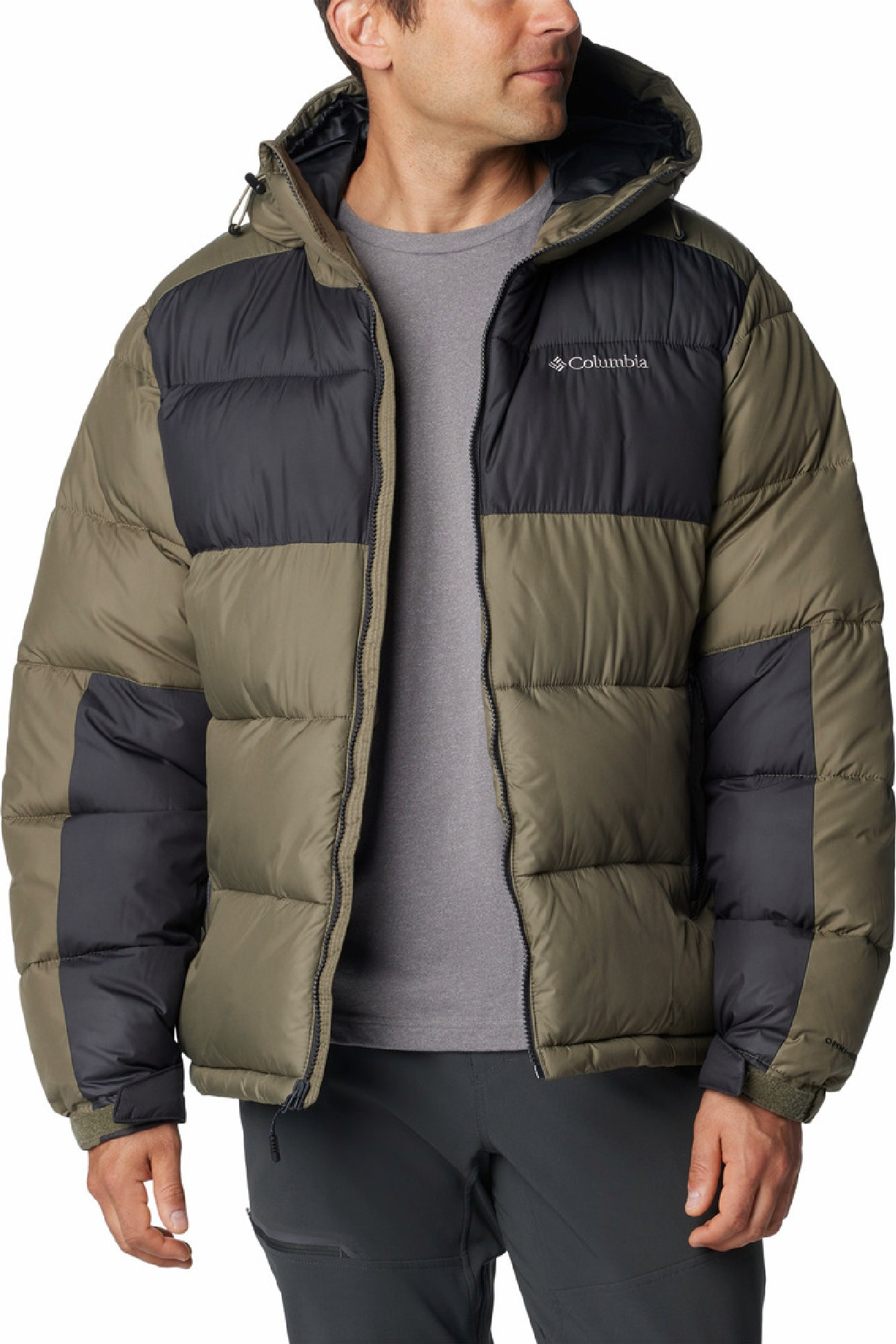 Куртка мужская Columbia Pike Lake™ II Hooded Jacket хаки 2050931-397 изображение 7