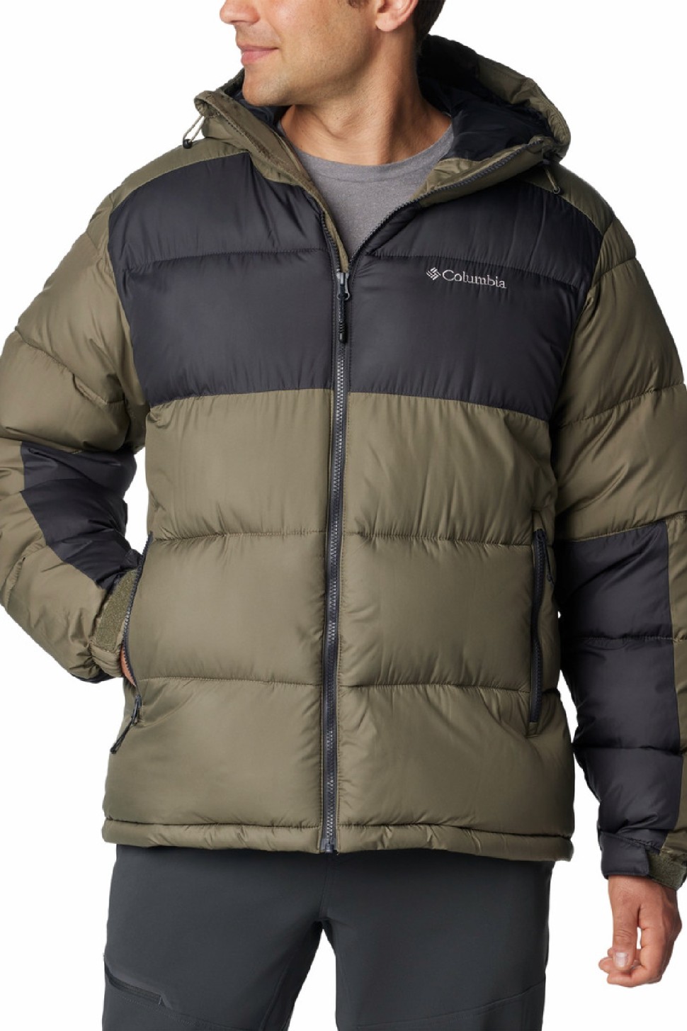Куртка чоловіча Columbia Pike Lake™ II Hooded Jacket хакі 2050931-397 — фото 9