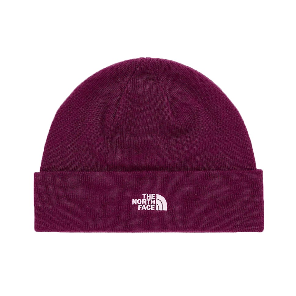 Шапка  The North Face NORM BEANIE бордовая NF0A5FW1I0H1 изображение 1