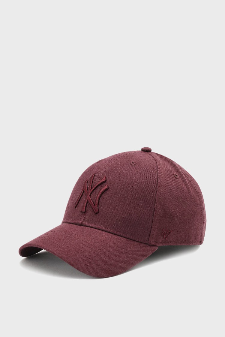 Бейсболка  47 Brand MLB NEW YORK YANKEES SNAPBACK бордова B-MVPSP17WBP-KMA изображение 3