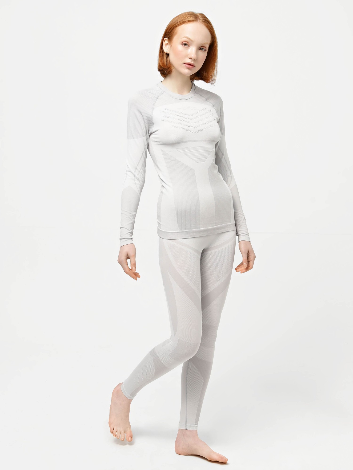 Термобелье женское Mountain серое W9026-011 изображение 2