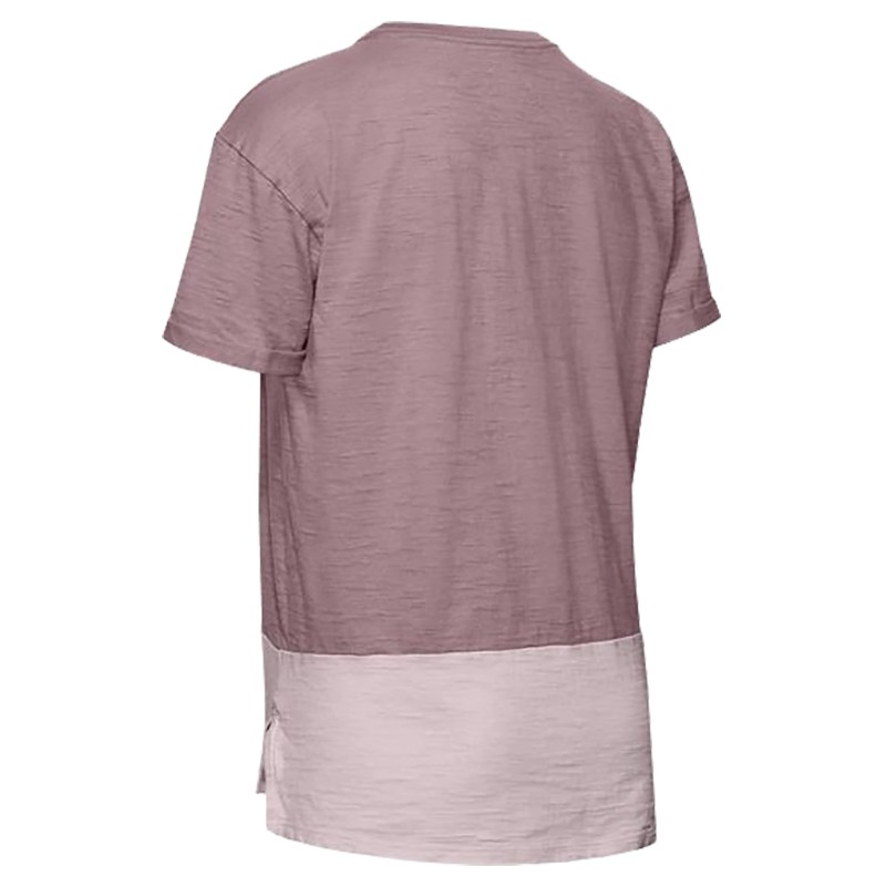 Футболка женская Under Armour Charged Cotton SS розовая 1355585-662 изображение 3