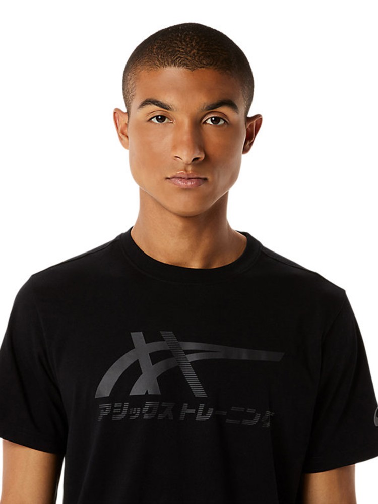 Футболка мужская Asics TIGER TEE черная 2031D123-001 изображение 4