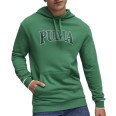 Толстовка чоловіча Puma SQUAD Hoodie TR зелена 67896986