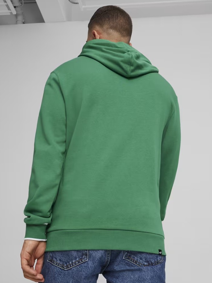 Толстовка чоловіча Puma SQUAD Hoodie TR зелена 67896986 — фото 3