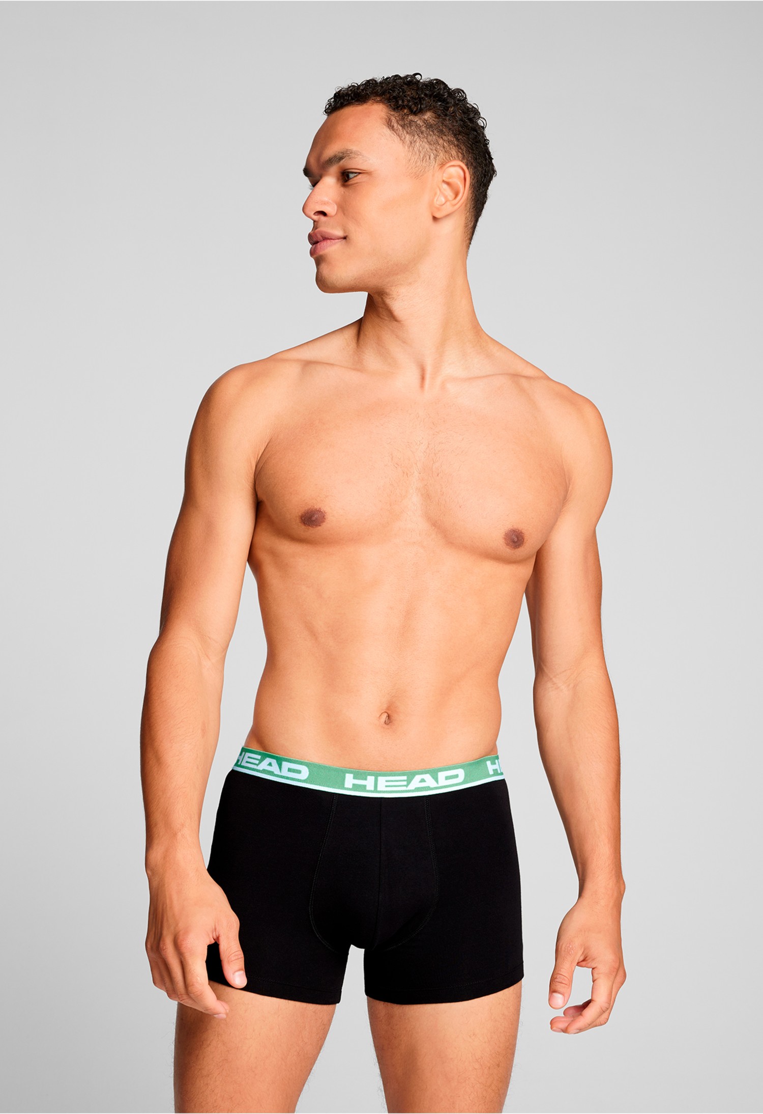 Боксеры мужские HEAD BASIC BOXER 2P черные 701202741023 изображение 4