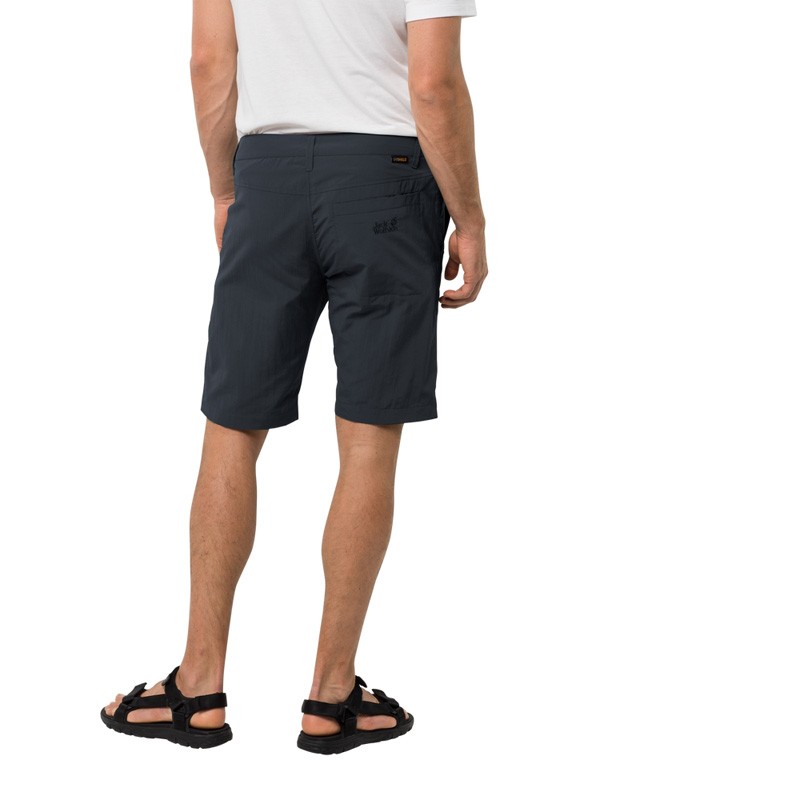 Шорти чоловічі Jack Wolfskin Desert Valley Shorts Men темно-сірі 1504741-6350 — фото 3
