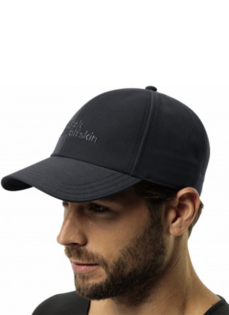 Бейсболка Jack Wolfskin BASEBALL CAP сіра 1900675-6350 — фото 3