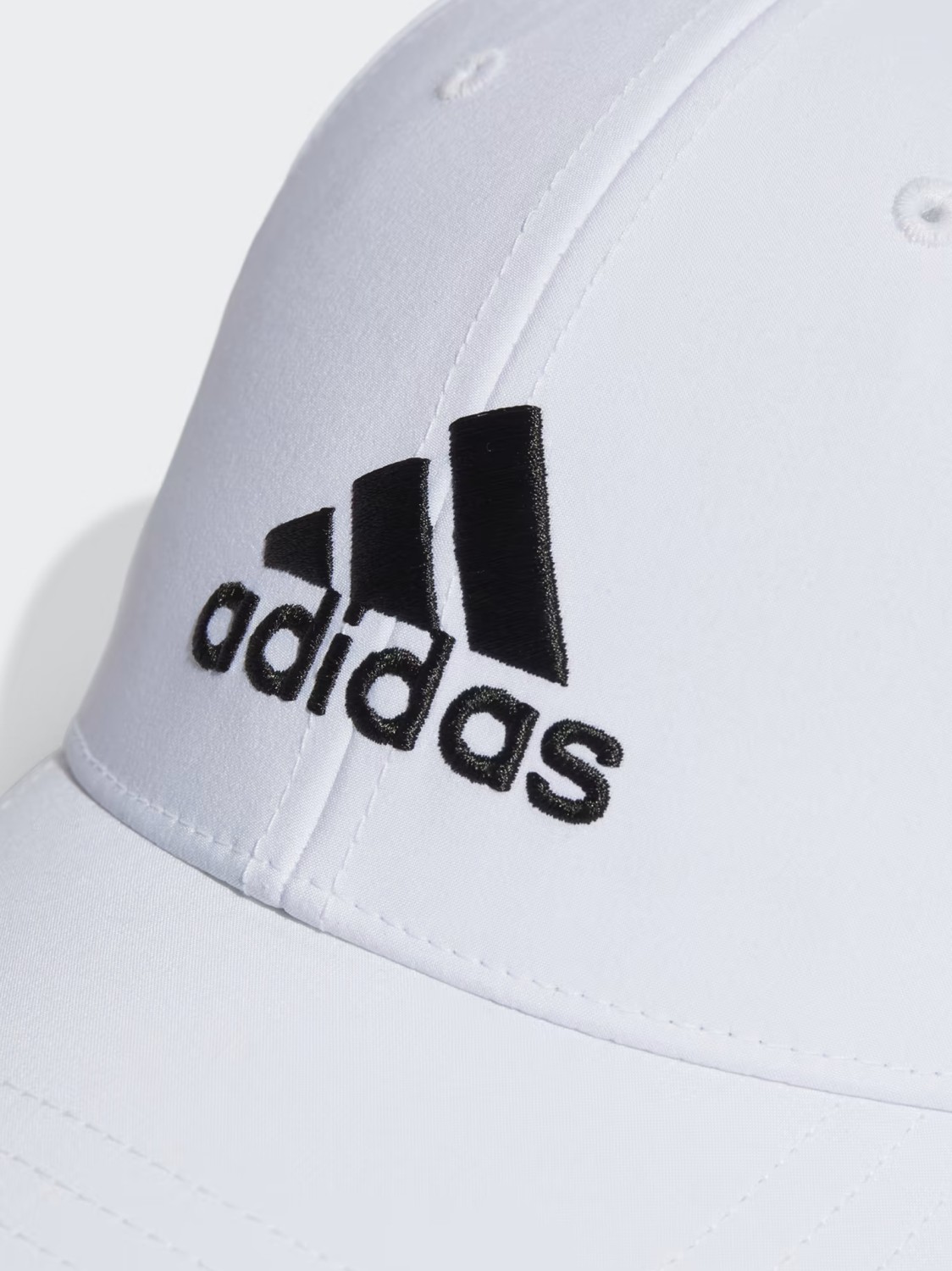 Бейсболка  Adidas BBALLCAP LT EMB белая II3552 изображение 5