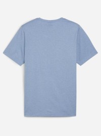 Футболка мужская Puma ESS Heather Tee голубая 58673620 изображение 3