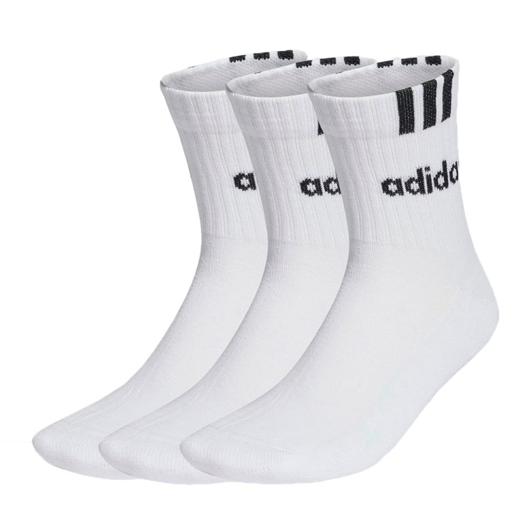 Носки  Adidas C 3S LIN 3P белые HT3437 изображение 1