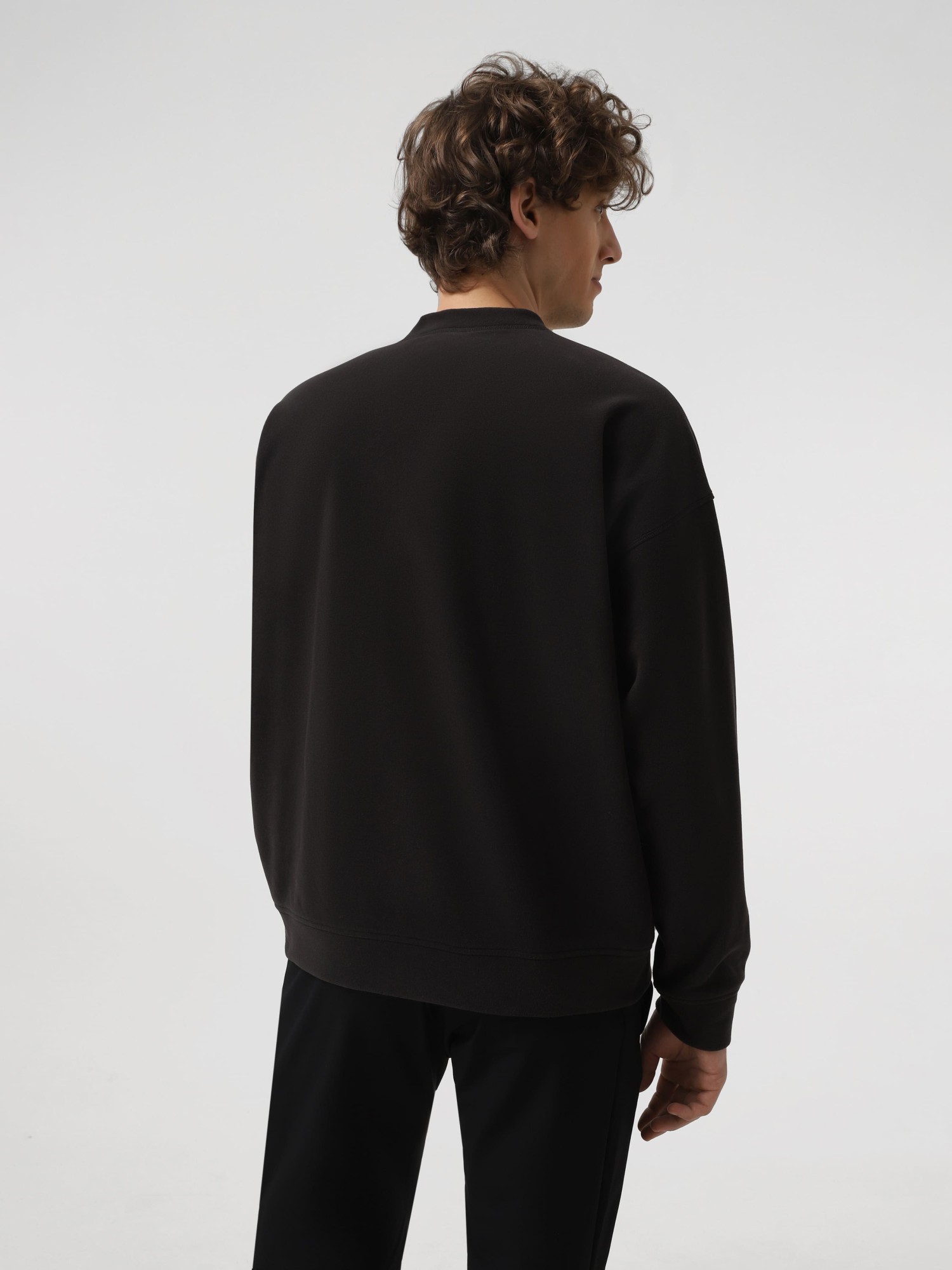 Толстовка мужская Larum Polartec черная 102501-010 изображение 4