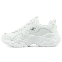 Кроссовки женские Skechers D'Lites 3.0 белые 13376-WHT изображение 4