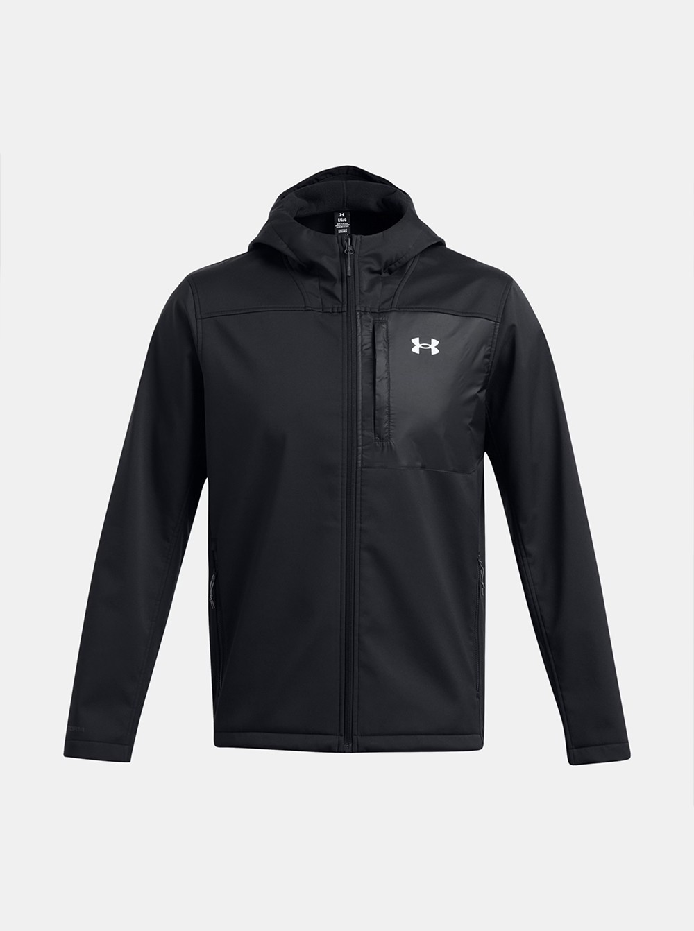 Ветровка мужская Under Armour SHIELD HOODED JACKET черная 1371587-002 изображение 5