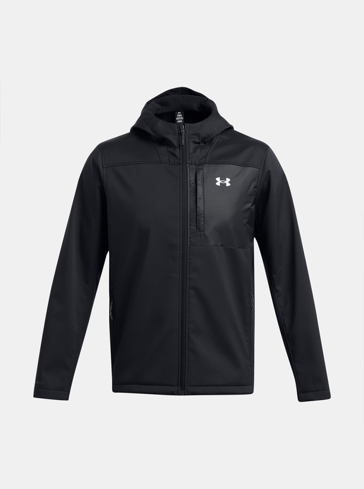 Ветровка мужская Under Armour SHIELD HOODED JACKET черная 1371587-002 изображение 10