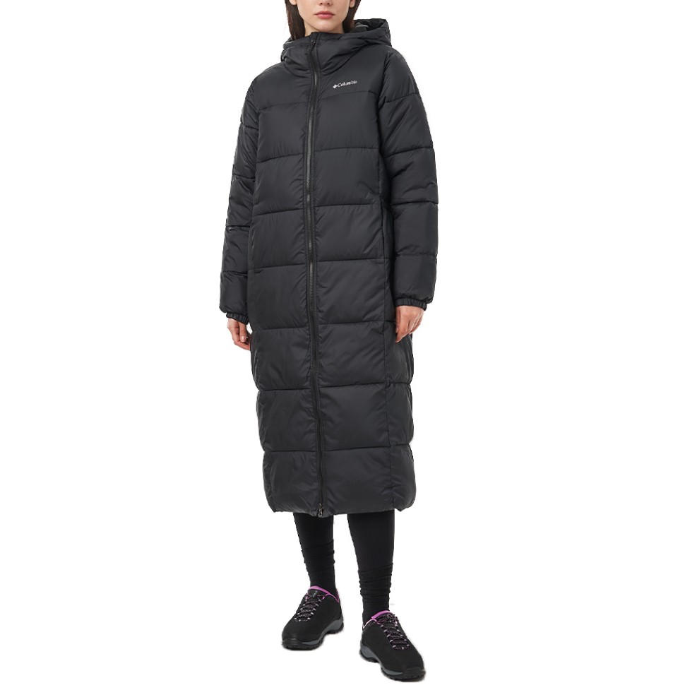 Куртка жіноча Columbia Puffect™ II Long Jacket чорна 2088451-010 изображение 1