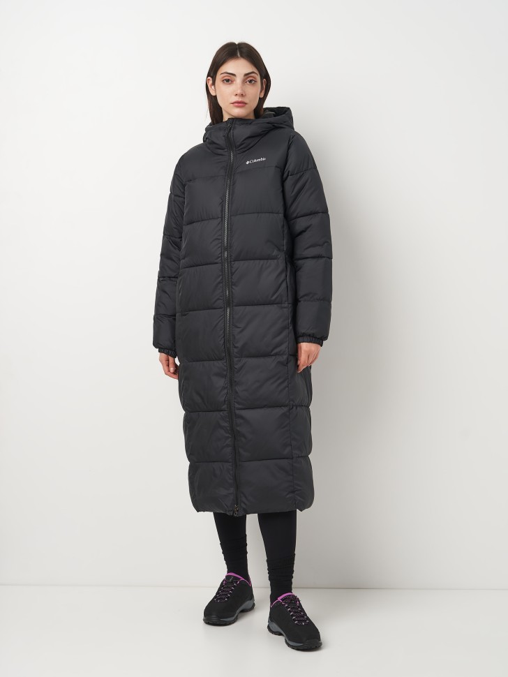 Куртка жіноча Columbia Puffect™ II Long Jacket чорна 2088451-010 изображение 2