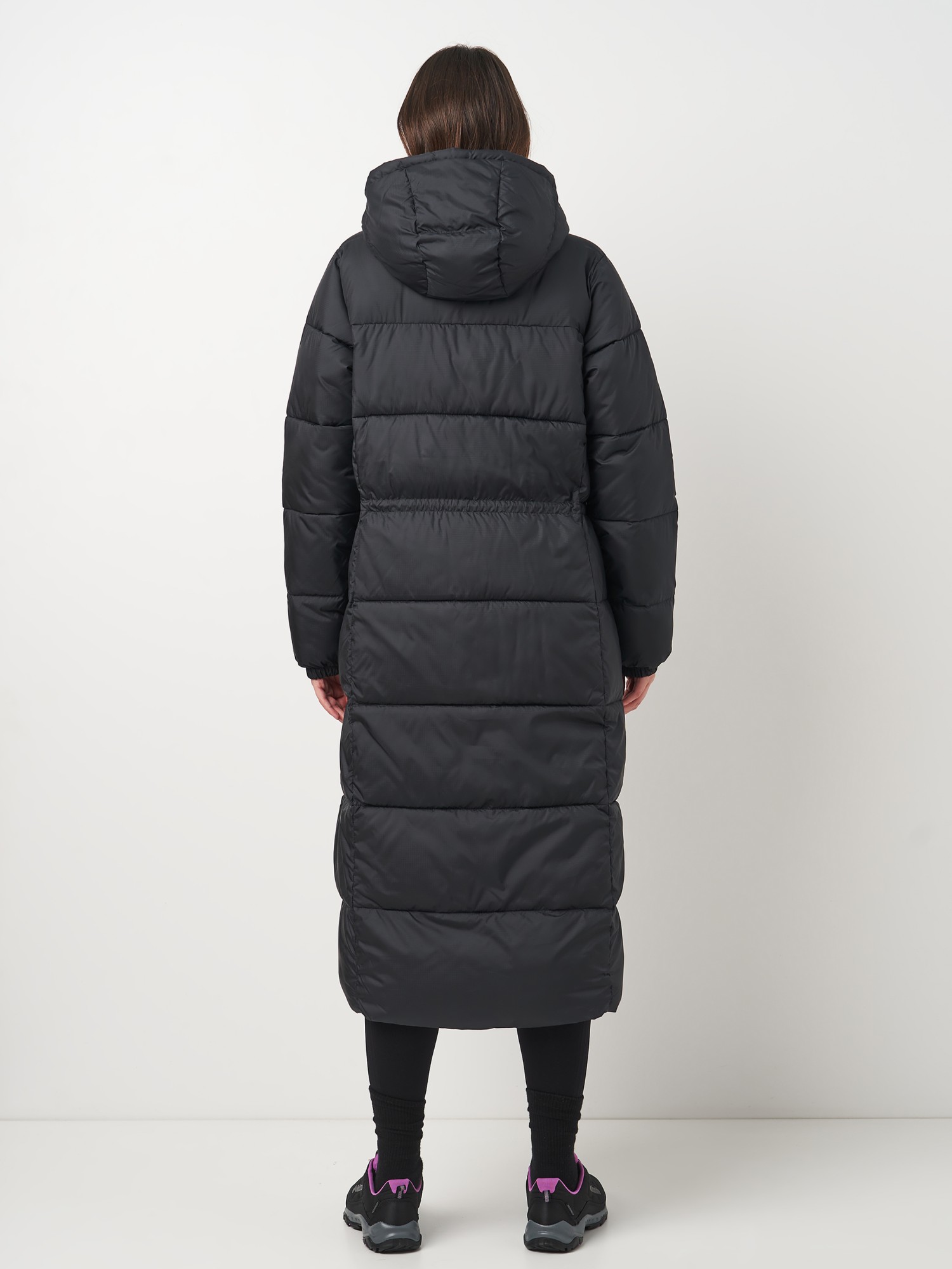 Куртка жіноча Columbia Puffect™ II Long Jacket чорна 2088451-010 изображение 3