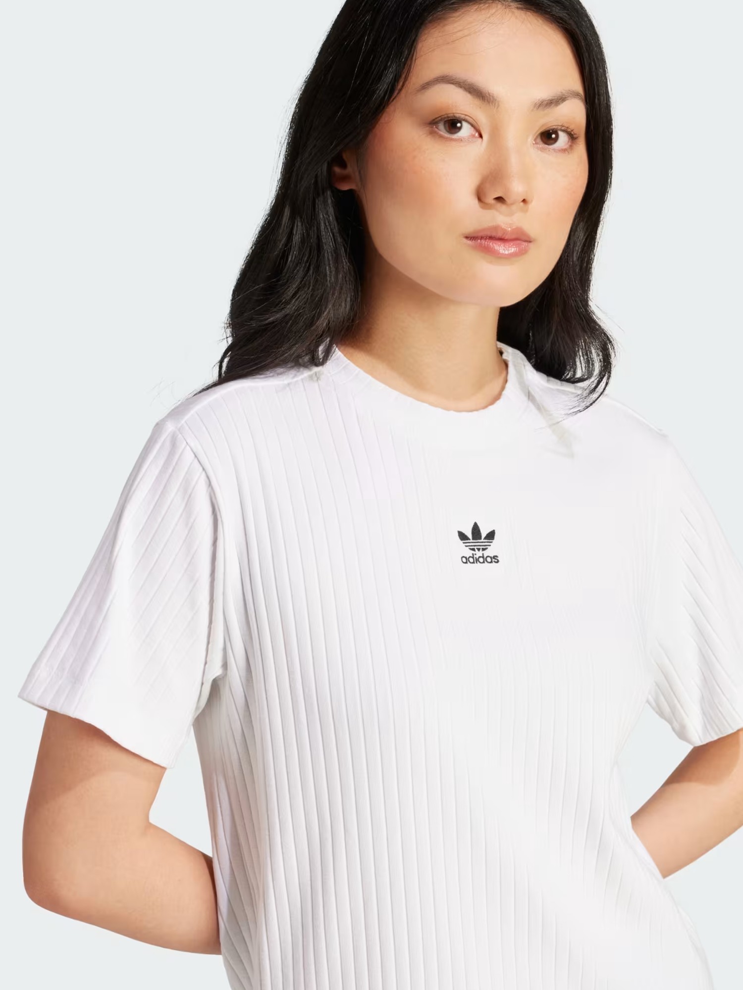Футболка женская Adidas ESS WR TEE белая JD1493 изображение 5