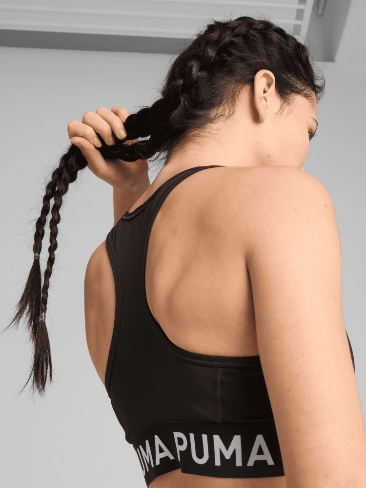 Бра женский Puma 4KEEPS ELASTIC BRA - P черный 52696201 изображение 5