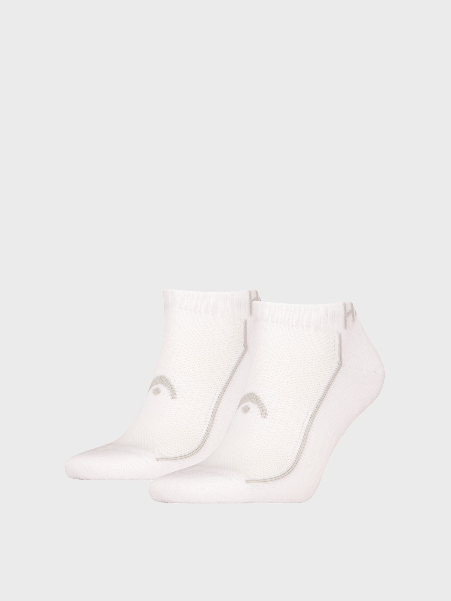 Шкарпетки унісекс HEAD ALL SPORTS PERFORMANCE SNEAKER 2P білі 701229023002 изображение 2